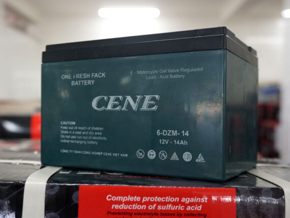 Bình điện ắc quy cao cấp CENE 6DZM-14